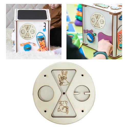 Wooden busy board practical - board,
