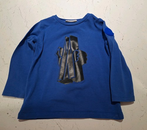 Moncler boys blue logo - boys,