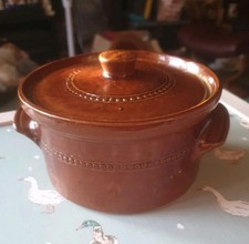 Pearsons Of Chesterfield 5" Individual Hot Pot Casserole Baking Dish With Lid