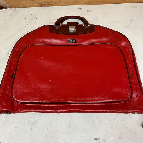 Marine vintage garment bag red - garment,
