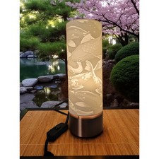 Koi Fish Lamp, white with
