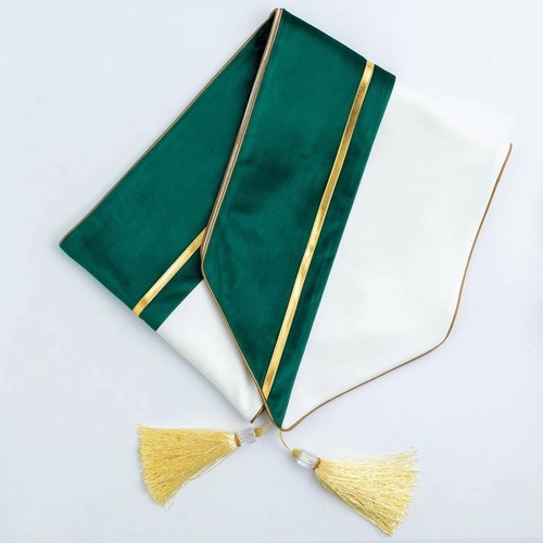 Velvet table runner 32x180cm - velvet,