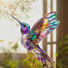 Cute Sun Catcher Stained Bird