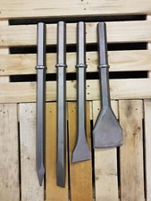 JCB BEAVER HYD BREAKER FITTING CHISEL, POINT, 75 & 115 mm Chisel 32 mm HEX   