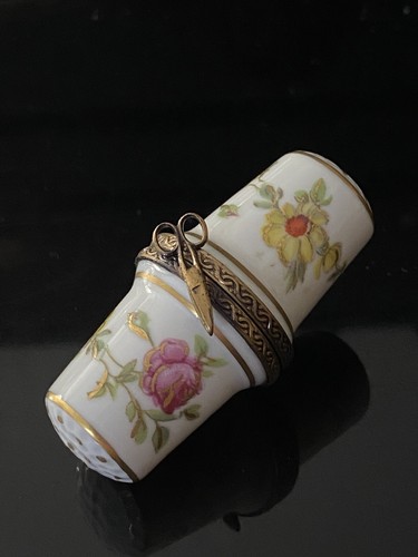 Limoges rose floral double - rose,