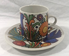 Villeroy & and Boch ACAPULCO coffee cup and saucer - blue stamp UNUSED