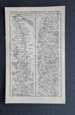 Antique (1859) route map -
