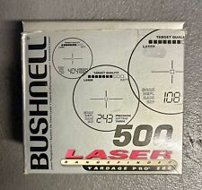 Bushnell Yardage Pro 500 laser rangefinder 