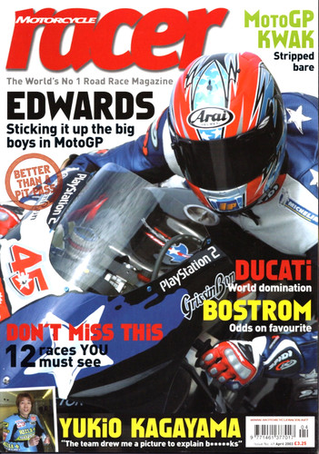 Motorcycle racer magazine - motorcycle,