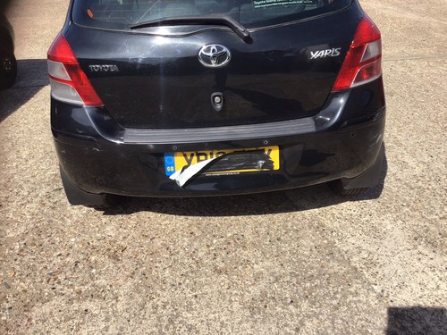 Toyota yaris mk2 - mk2, rear