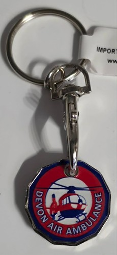 Devon air ambulance keyring - devon,