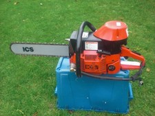 ICS Saw 16" Bar Concrete Cutting ChainSaw Masonry Diamond Blade