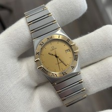 Omega Constellation Men’s Steel And 18ct Gold 33mm Case Champagne Dial Quartz