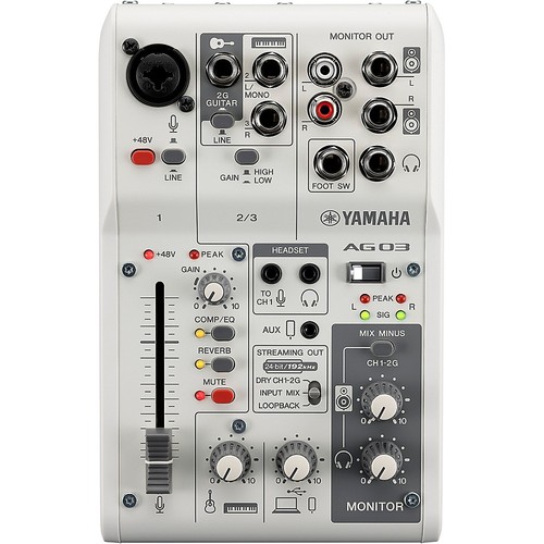 Yamaha ag03mk2 3channel - yamaha,