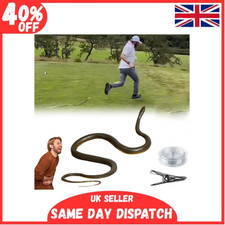 Fake Rubber Snake Prank with