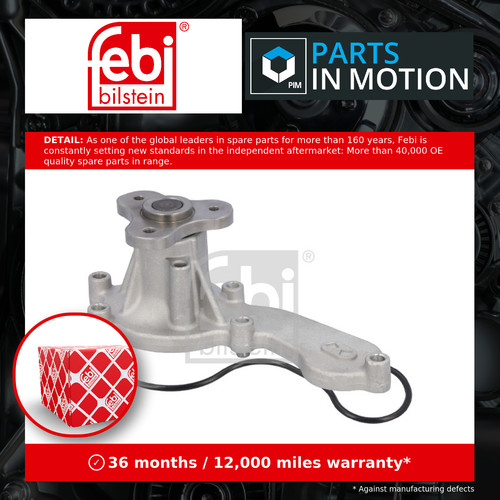 Water pump fits honda jazz - pump,