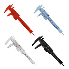 80 mm Mini Plastic Calipers Verniers Calipers Double Scale Sliding Gauges Tool