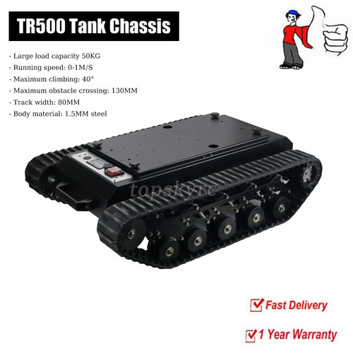 Tr500 tank chassis robot car - tr500,