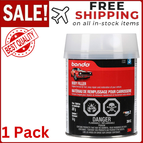 Bondo auto body filler - body,