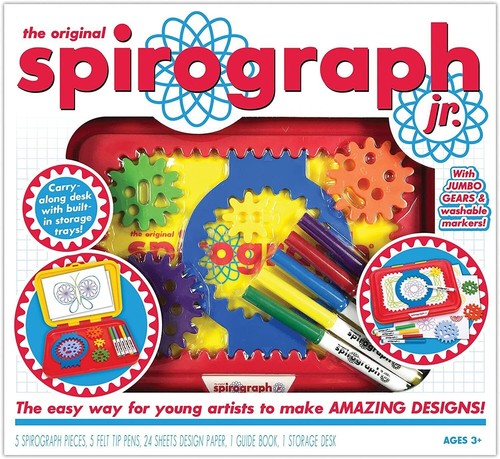 Spirograph junior set drawing - spirograph,