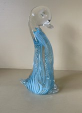 Mid Century Murano Blue