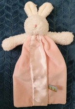 Bunnies by the Bay pink bunny comforter blankie lovey satin