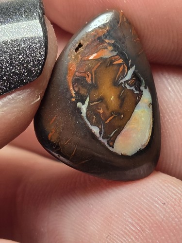 5ct boulder opal cabochon - boulder,