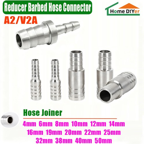 6mm 50mm stainless reducer - stainless,