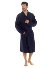 Men’s Waffle Cotton Robe –
