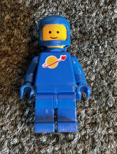 Lego blue spaceman minifigure - lego,