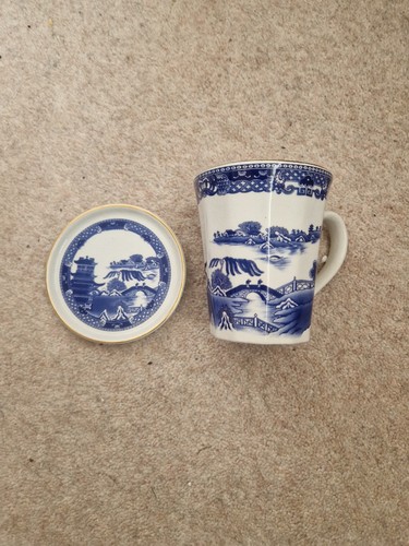 Ringtons willow pattern mug - ringtons,
