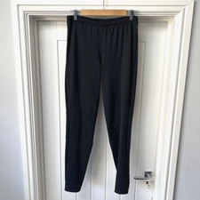 Endura Cycling Trousers Men's XL Black Elastic Waist Stretch Ankle Zip Pants