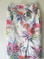Oasis Skirt  Floral Pencil