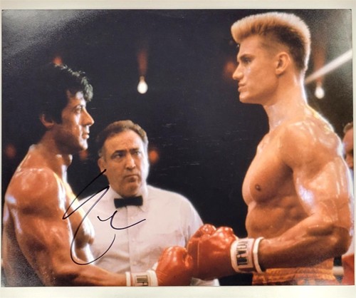 Sylvester stallone signed - stallone,