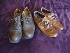 Mens Shoes x2 - Dolcis Formal & Mantaray Trainers Size UK 10 (44)  WELL WORN!!