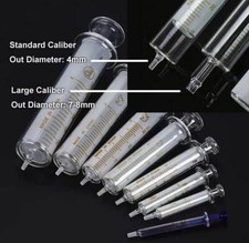 1ml - 100ml Glass Syringes