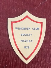 caravan plastic plaque -