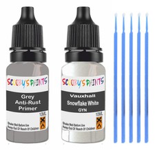 For Vauxhall Snowflake White