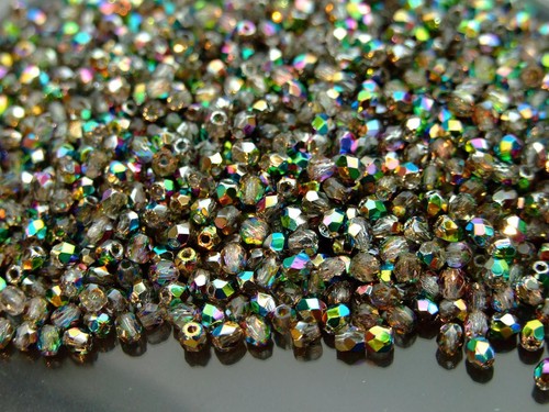 120 pieces czech glass - glass, 3mm