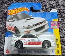 Hot Wheels Subaru Impreza 22B