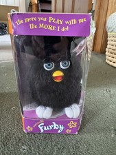 ORIGINAL FURBY 1998 ALL BLACK