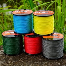 500M Japanese Dyneema PE Braided Fishing Line Power Mainline Sea Shore Fishing