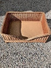 Wicker Dog Bed Large 103-78cm