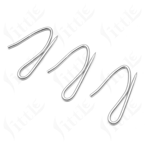 Curtain hooks stainless - curtain, steel