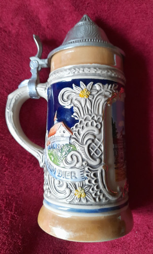 Vintage west german beer - german, stein