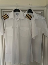 2 pilot short sleeve shirts