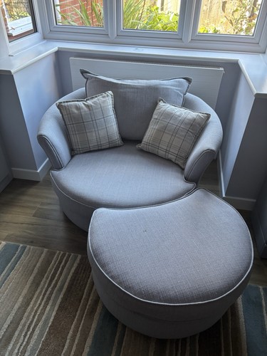 Swivel cuddle chair and - cuddle,