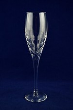 Edinburgh Crystal “SKIBO” Champagne Glass / Flute – 21.8cms (8-1/2″) Tall - 1st