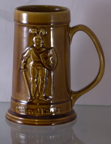 Vintage arthur wood tankard - arthur,