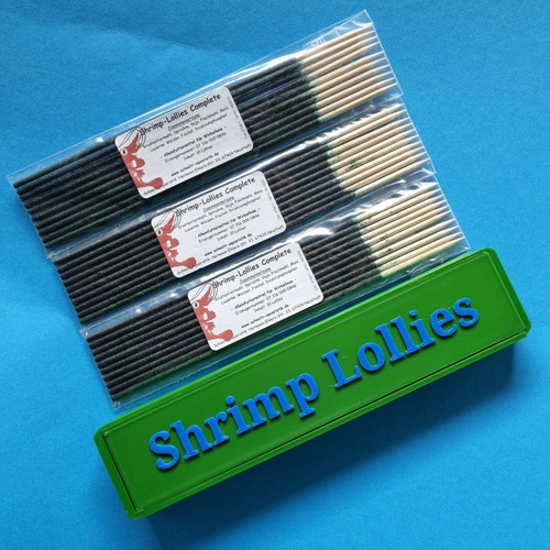 Shrimp lollies complete - shrimp,